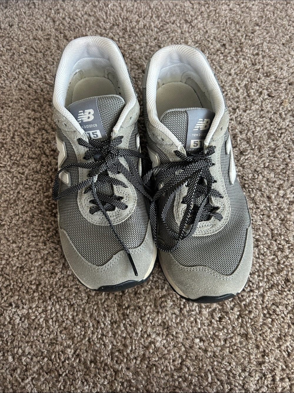 New Balance 515 Grey Athletic Sneakers